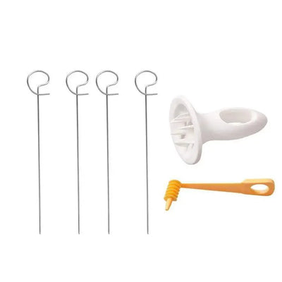 Ensemble de coupe-pommes de terre en spirale et de trancheur de concombre 2PC Premium