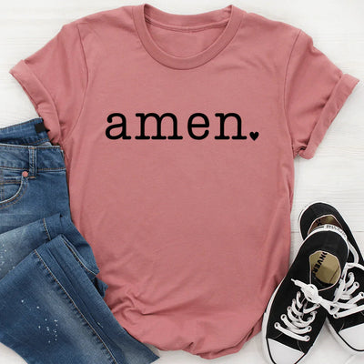 Amen Tee - Premium Cotton T-Shirt for Everyday Comfort - Korvel