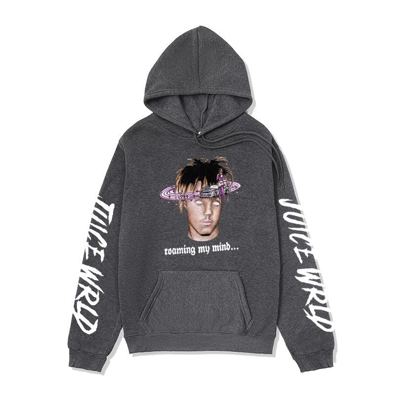 American rapper peripheral jacket street trendy hoodie autumn and winter men's clothing - Korvel