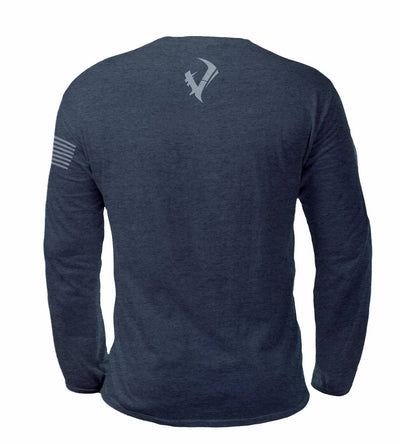 Camiseta Vycah Freedom - Azul Marino Melange
