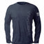 T-shirt Vycah Freedom - Marine chiné