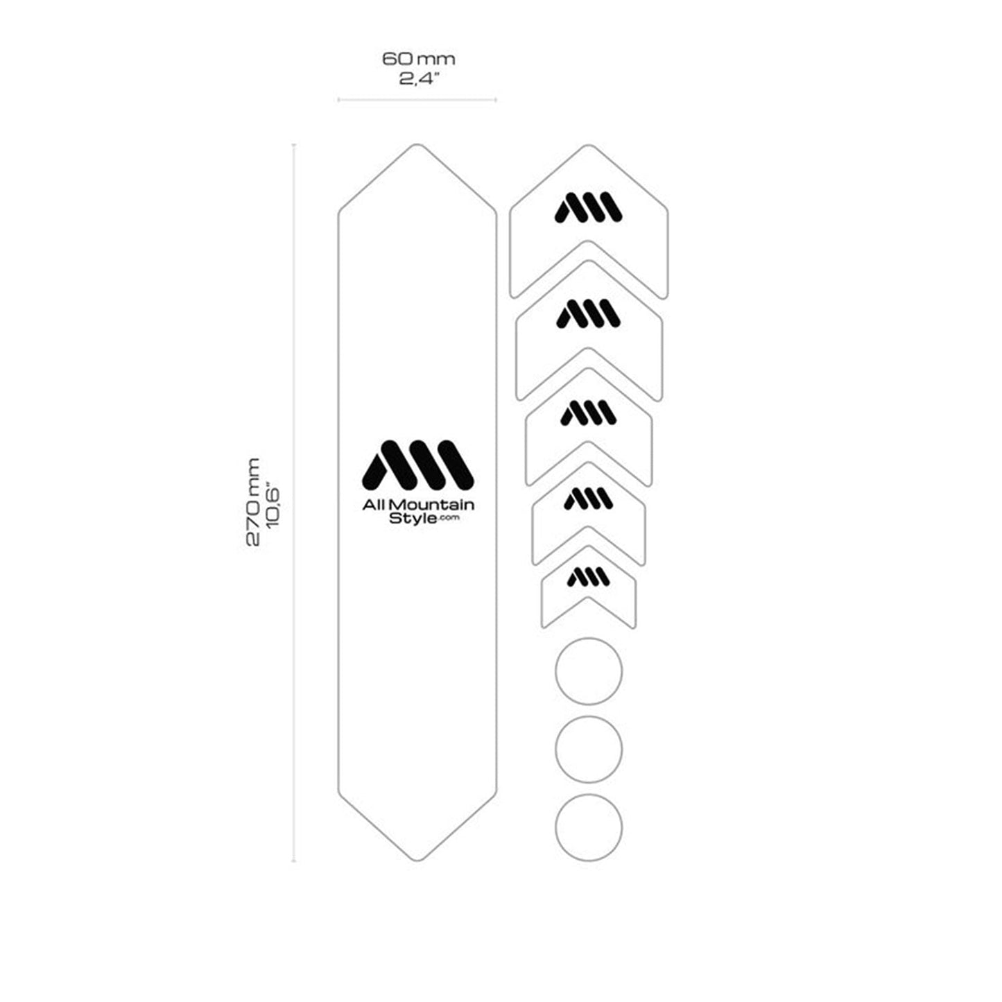 Protection de Cadre All Mountain Style - Taille Standard