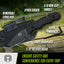 Wakizashi Tactical Neck Knife Gift Set for Outdoor Enthusiasts (Black Blade with Green Accents) - Korvel