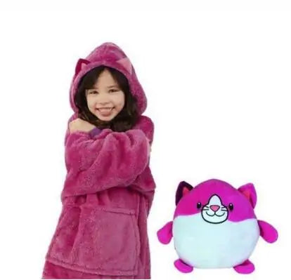 Sudadera con Capucha de Manta para Niños