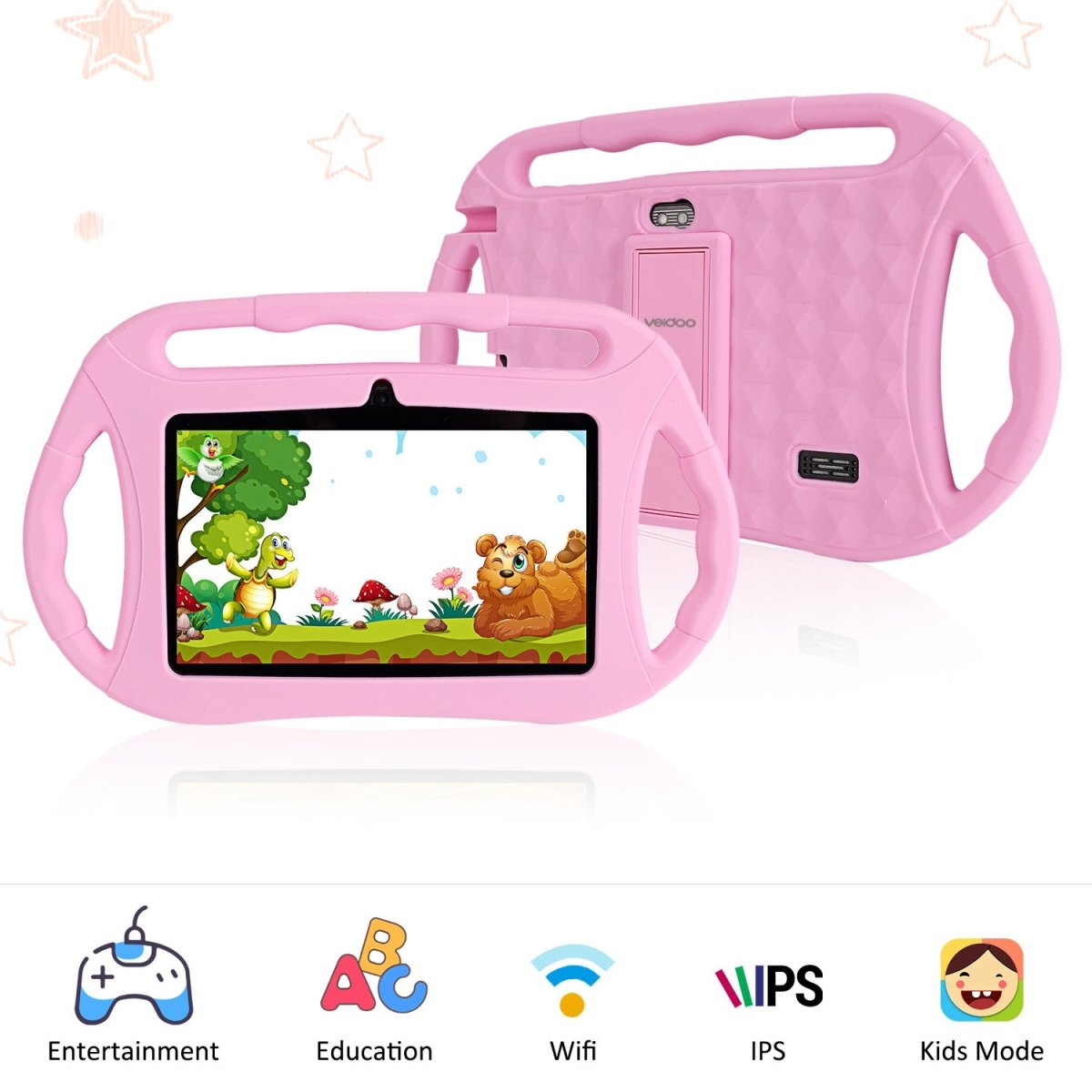 Tableta PC Infantil de 7 Pulgadas - Dispositivo de Aprendizaje Inteligente