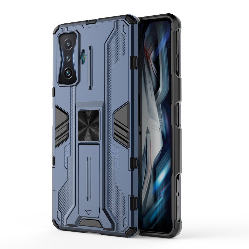 Coque de téléphone rigide premium avec support magnétique intégré