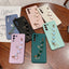 Love Chain Phone Case - Bronzing Hollow, Drop Resistant