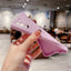 Love Chain Phone Case - Bronzing Hollow, Drop Resistant
