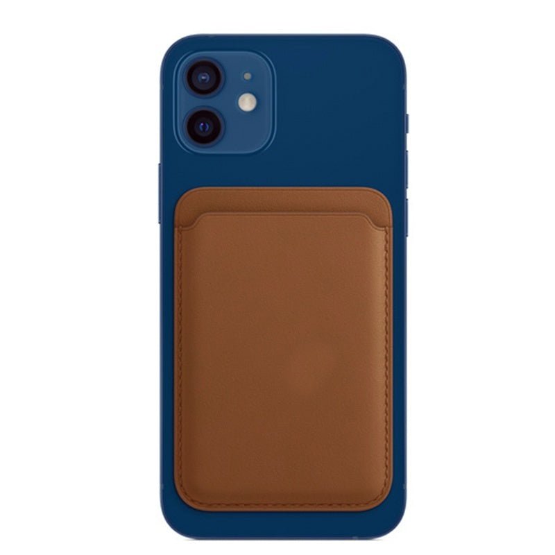 Luxury Leather Magnetic Card Holder Case for iPhone 14 Pro Max & 13