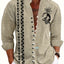 Camisa Casual Impresa en 3D para Hombre