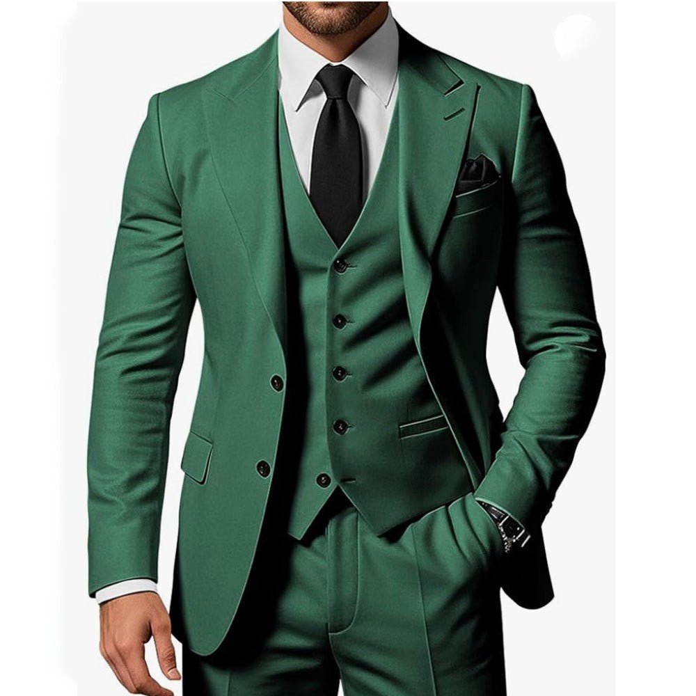 Costume d'affaires trois pièces élégant pour homme