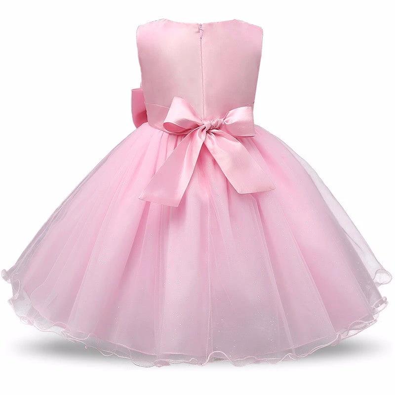 Vestido Elegante para Niña de Flores para Ocasiones Especiales