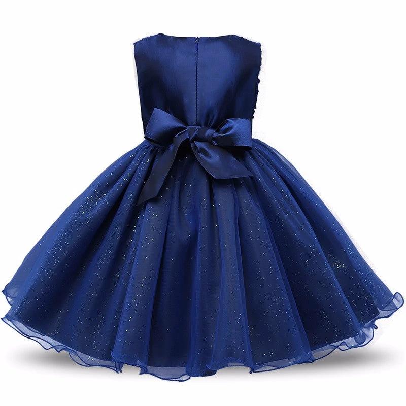 Vestido Elegante para Niña de Flores para Ocasiones Especiales