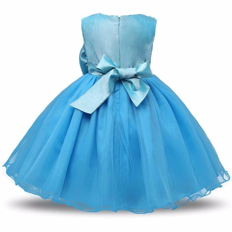 Vestido Elegante para Niña de Flores para Ocasiones Especiales