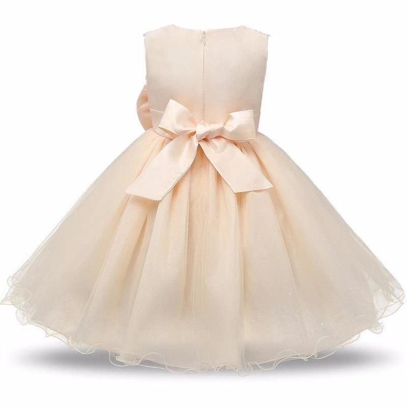Vestido Elegante para Niña de Flores para Ocasiones Especiales
