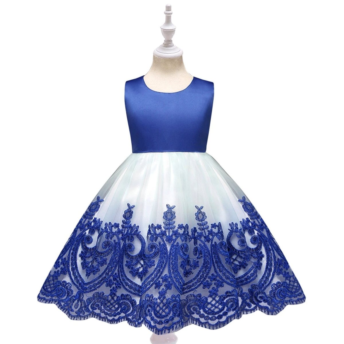 Vestido Elegante para Niña de Flores para Ocasiones Especiales