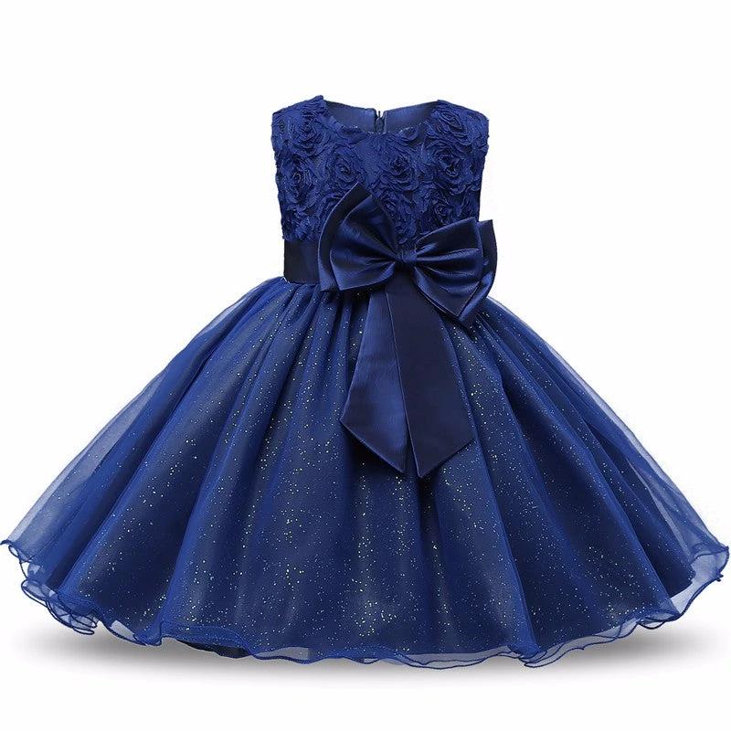 Vestido Elegante para Niña de Flores para Ocasiones Especiales