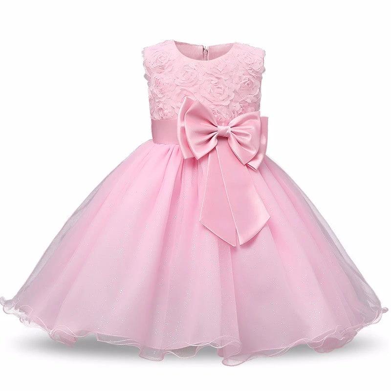 Vestido Elegante para Niña de Flores para Ocasiones Especiales