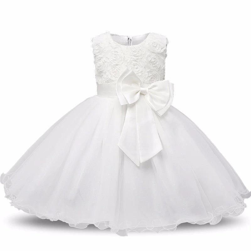 Vestido Elegante para Niña de Flores para Ocasiones Especiales