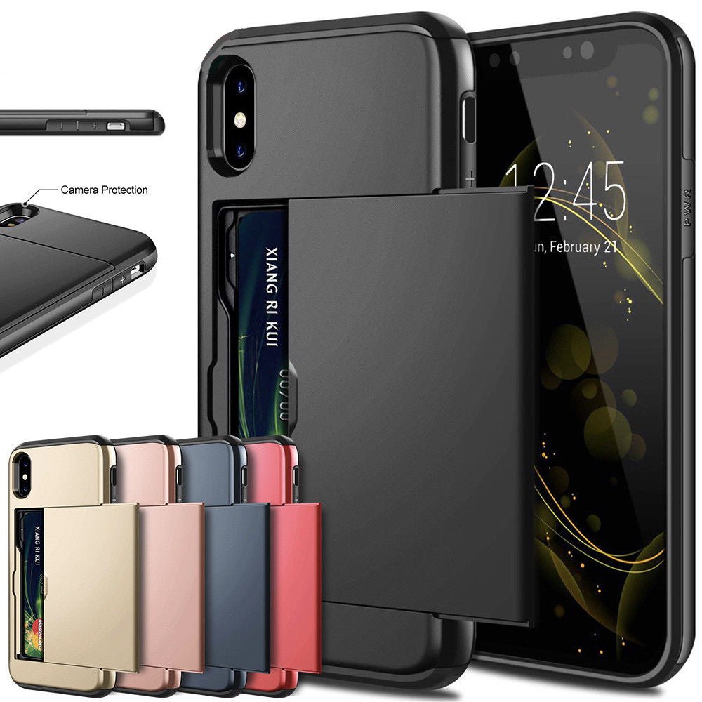 Funda de Armadura Híbrida de Doble Capa para Protección Móvil