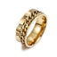 Premium Roman Letter Rotatable Chain Ring - Multifunctional Titanium Steel