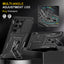 Multifunctional Sliding Window Ring Bracket Phone Case