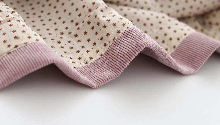 Robe en velours côtelé inspirée de la Corée pour filles bébés