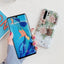 Coque de téléphone rétro à fleurs pour modèles Samsung Galaxy