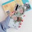 Coque de téléphone rétro à fleurs pour modèles Samsung Galaxy