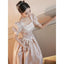 Vestido de Noche Elegante Color Champagne para Mujeres