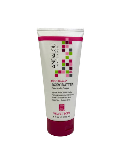 Nourishing Body Butter with 1000 Roses - 8oz by Andalou Naturals - Korvel