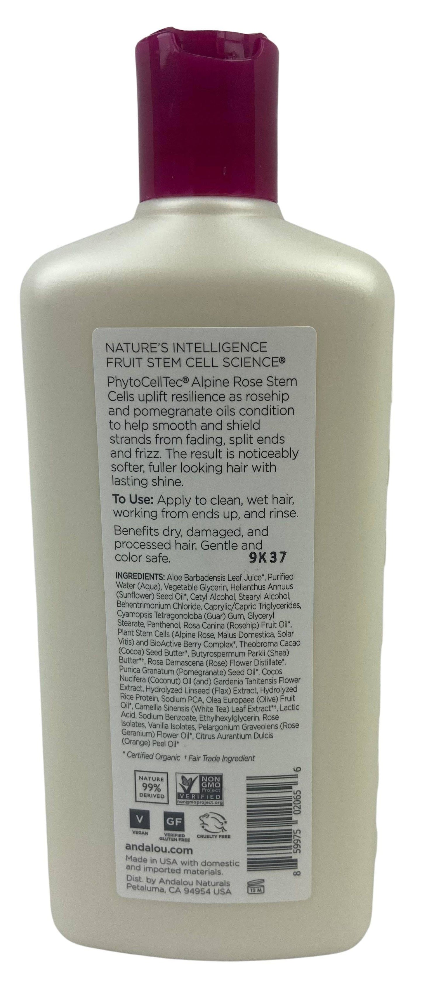 Revitalizing Conditioner with 1000 Roses - Andalou Naturals - Korvel