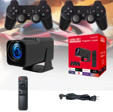 Portable Android Projector Game Console