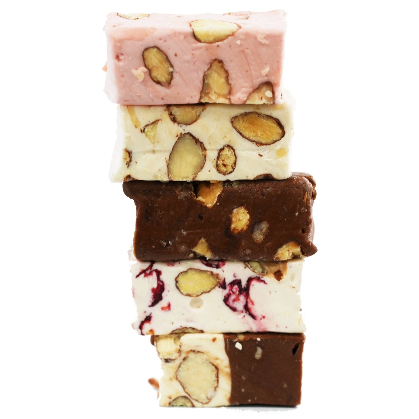 Nougat de Almendra Tostada Andy Anand - 28 Delicias en Tamaño Bocado