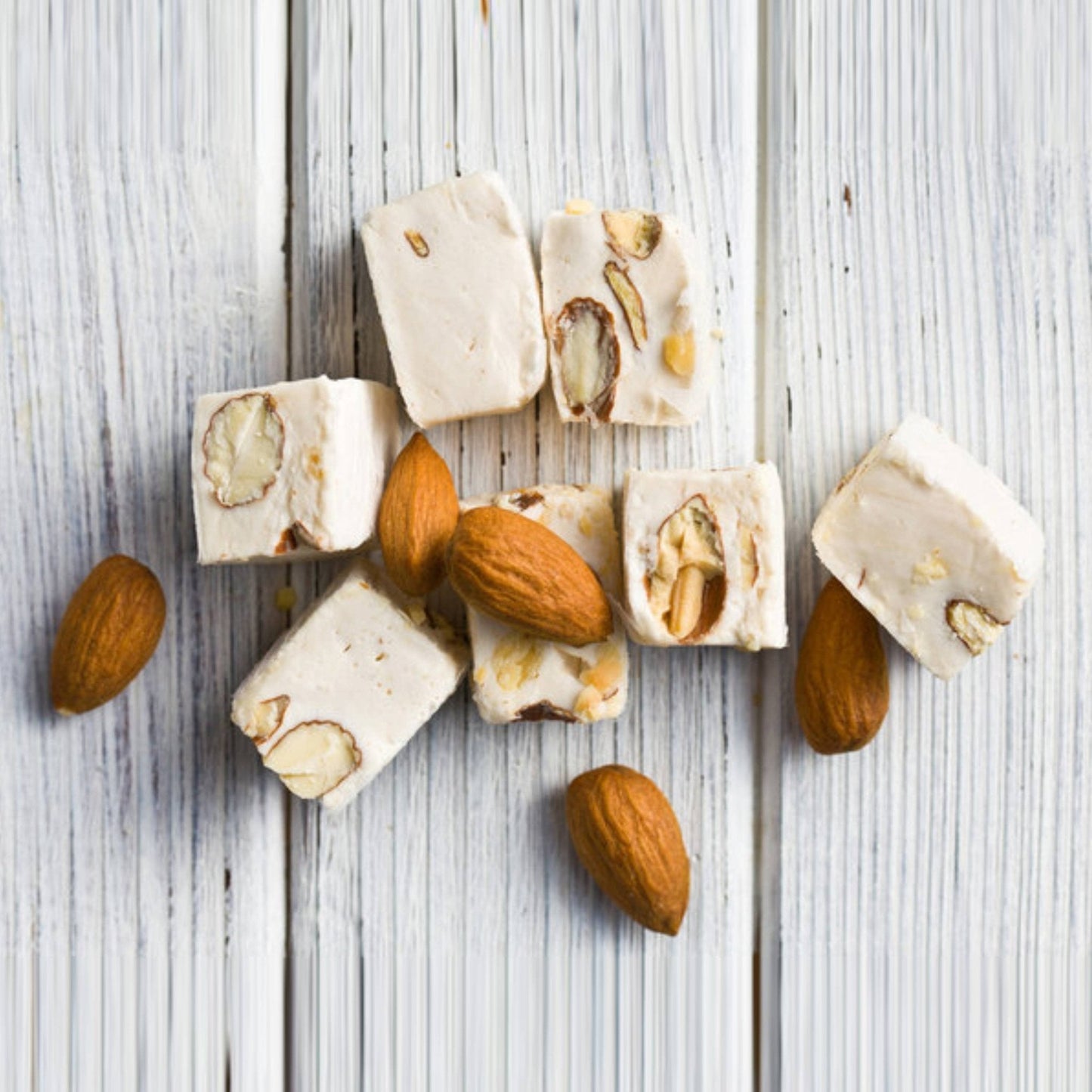 Nougat aux Amandes Sans Sucre Andy Anand - 36 Friandises de Taille Bouchée