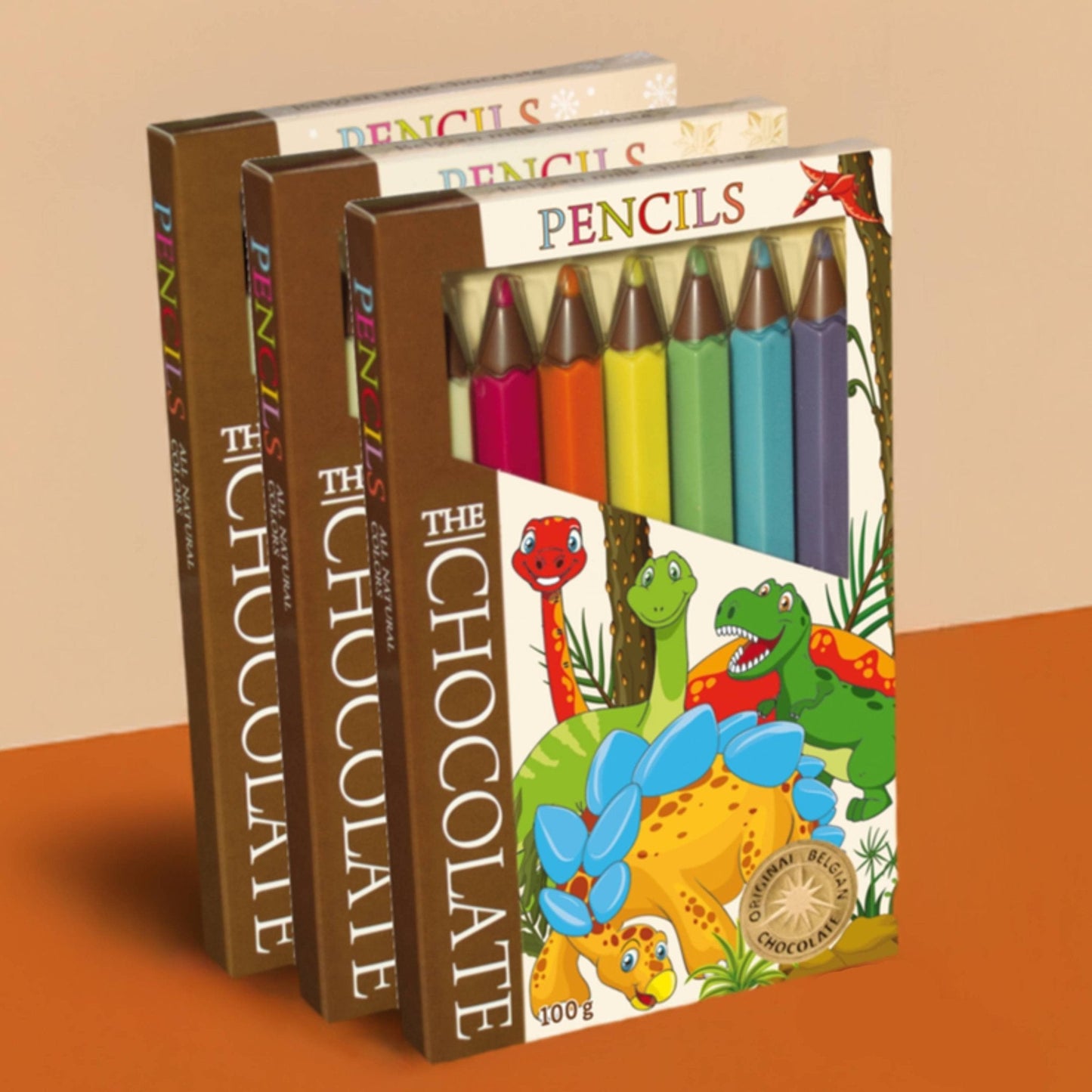 Andy Anand Milk Chocolate Crayon Boxes, 3-Pack – Fun Kids’ Treats