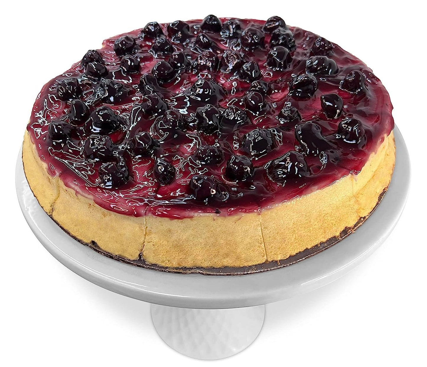 Andy Anand Blueberry Cheesecake 9" - Traditional Craftsmanship