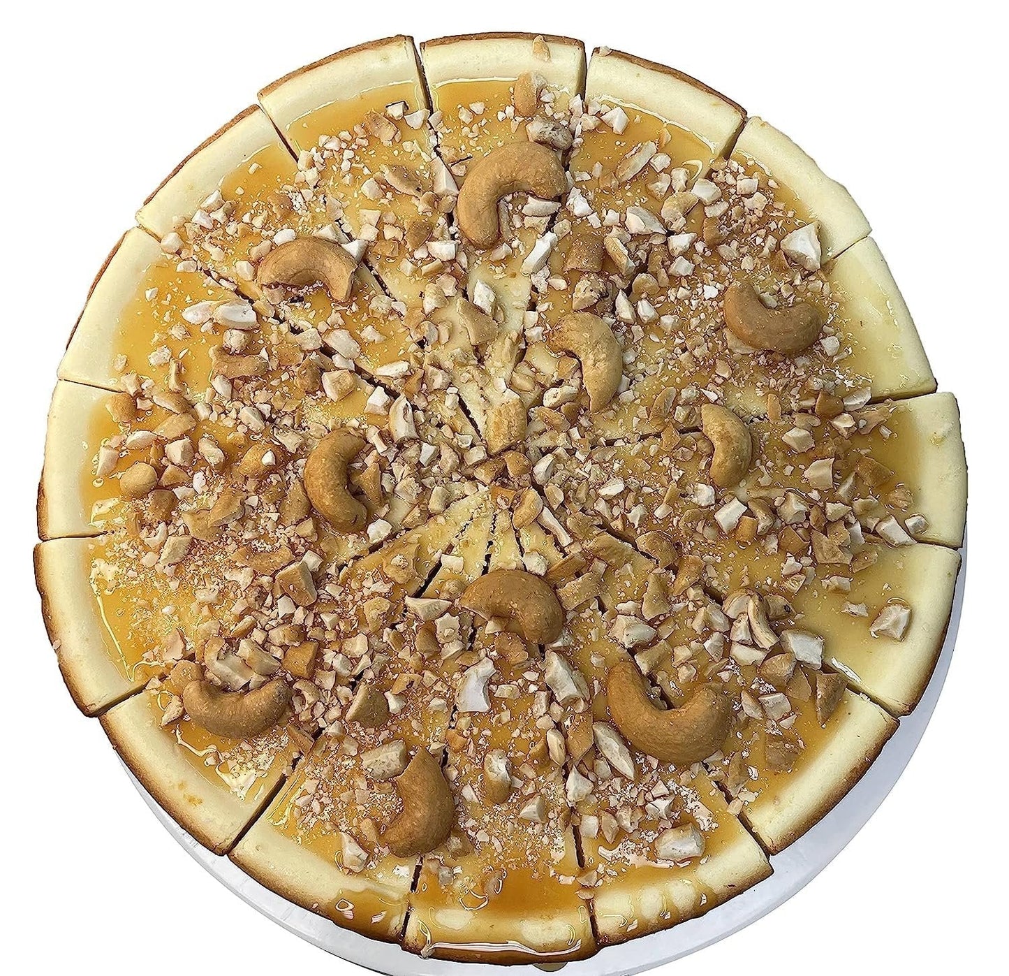 Cheesecake aux noix de cajou et caramel Andy Anand 9" - Pas de cuisson requise