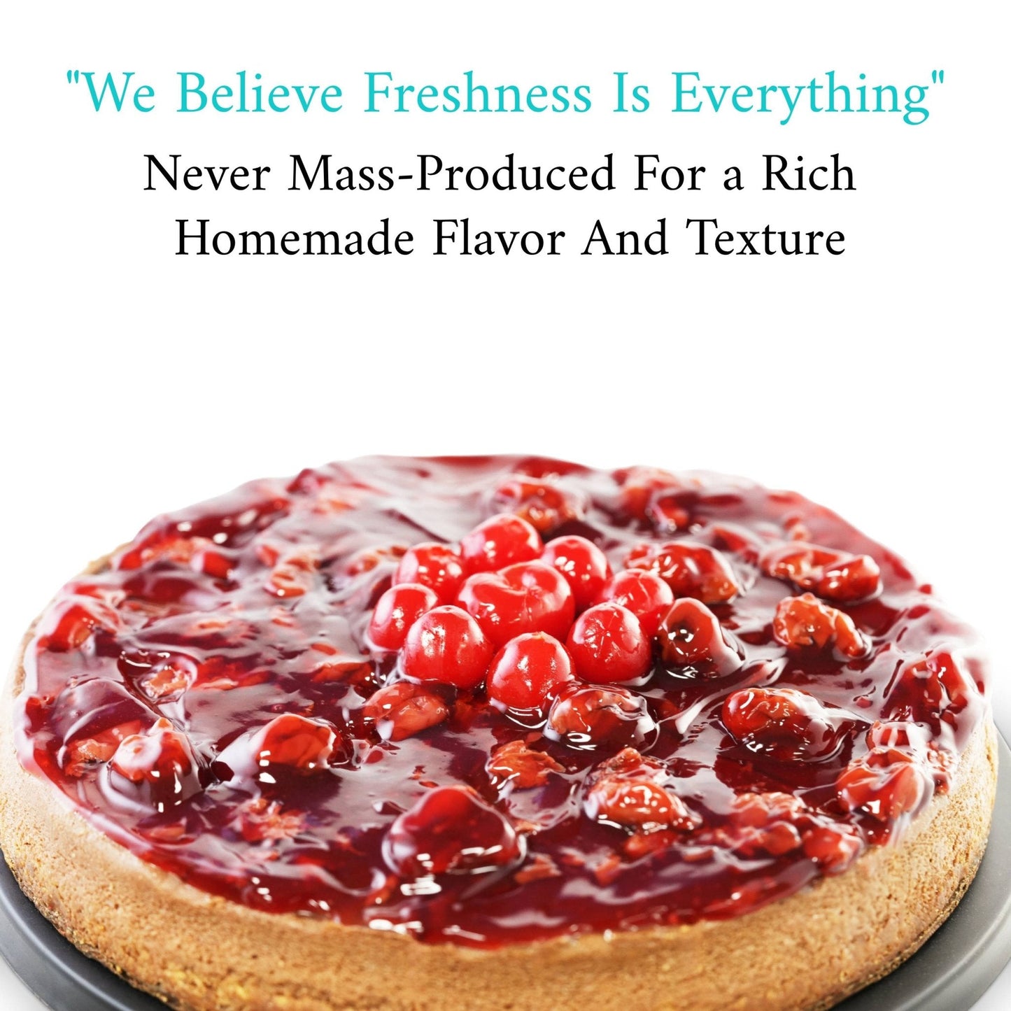 Andy Anand Chocolate Cherry Cheesecake 9" with Real Chocolate Truffles