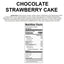 Pastel de Chocolate y Fresa Andy Anand 9" en Caja de Regalo - Delicia Frescamente Horneada