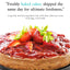 Tarta de Queso de Chocolate y Fresa Andy Anand de 9" con Trufas de Chocolate Real