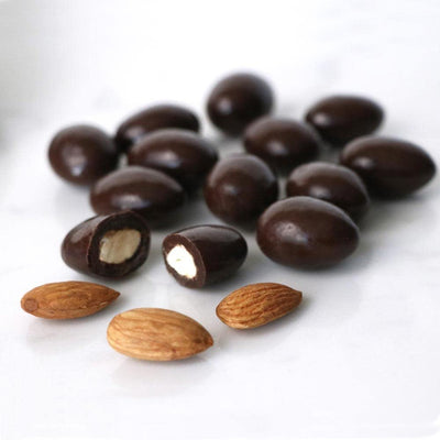 Andy Anand Vegan Sugar Free Dark Chocolate Almonds – 1 lb