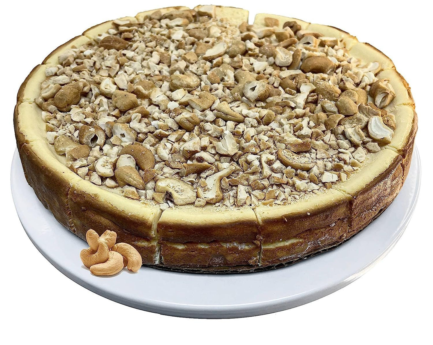 Andy Anand Gluten Free Sugar Free Caramel Cashew Cheesecake 9"