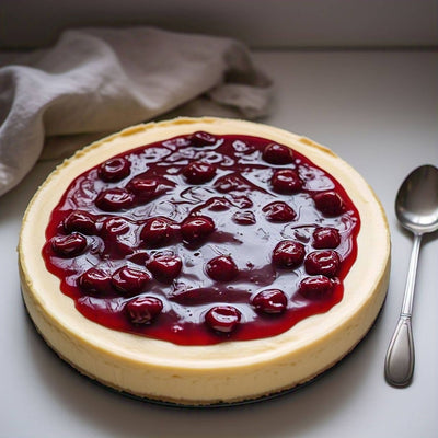Andy Anand Gluten Free Sugar Free Cherry Cheesecake 9"