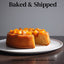 Andy Anand Sugar Free Peach Cake 9" - Delightful Dessert for Diabetics