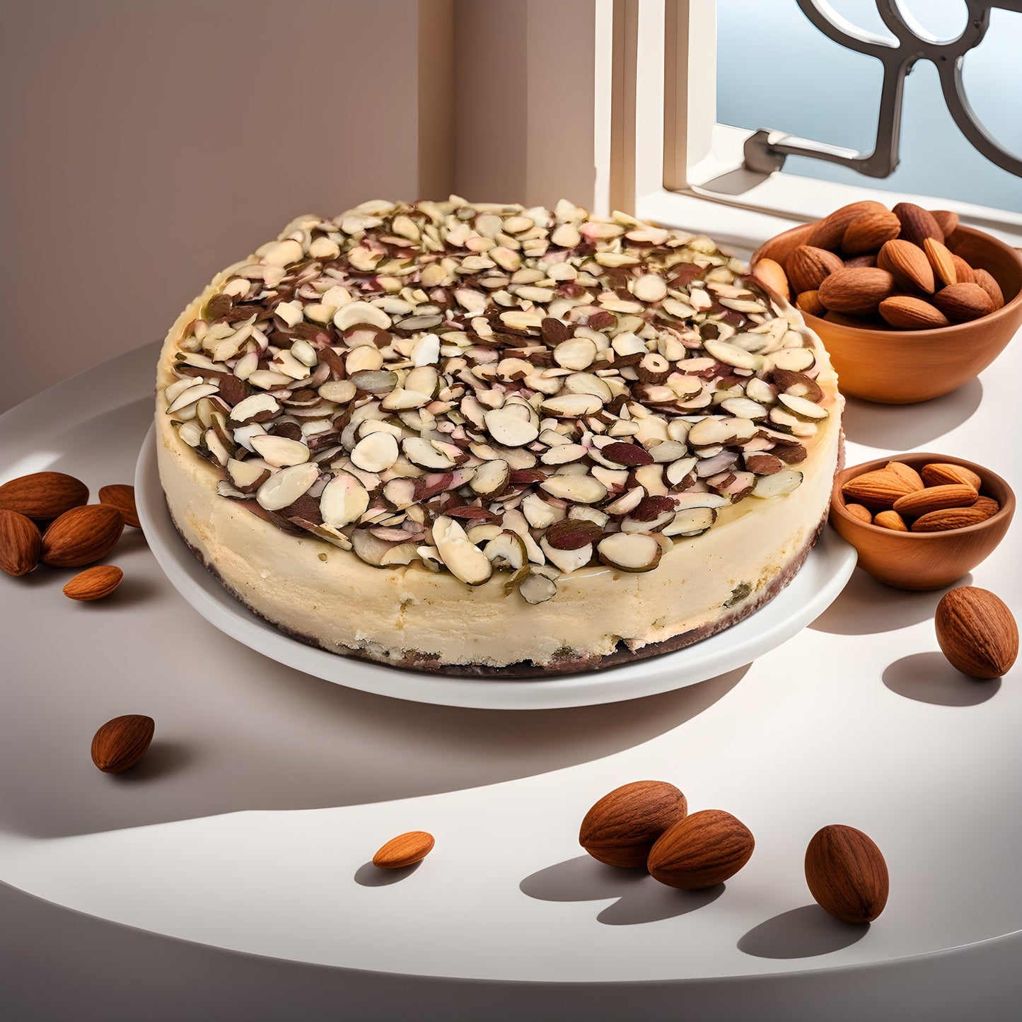 Gâteau au fromage aux amandes sans sucre Andy Anand - 2,6 lbs