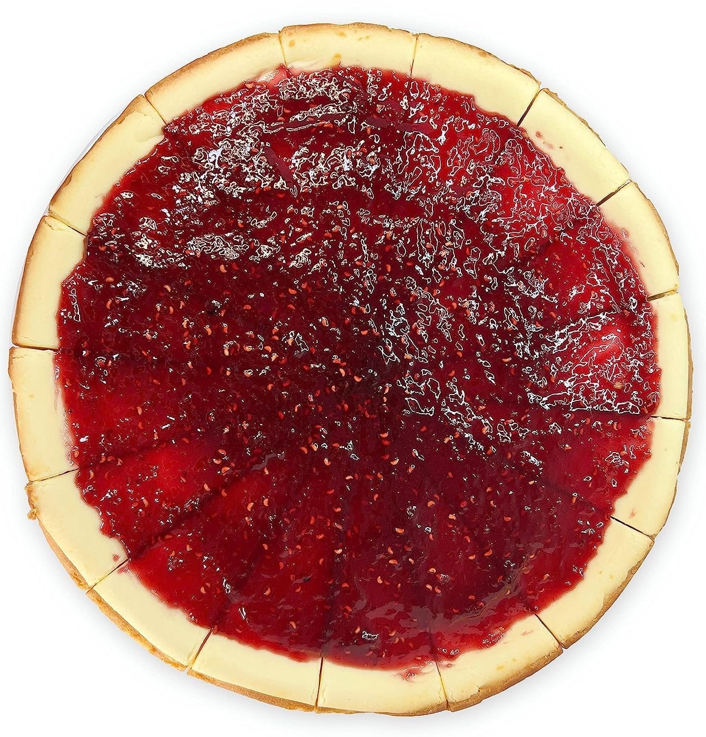 Gâteau au fromage framboise sans sucre Andy Anand - 2 lbs