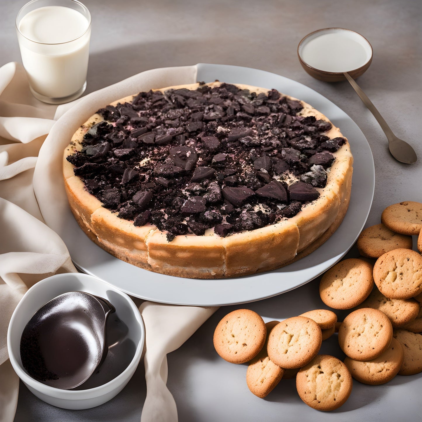 Andy Anand Sugar Free Cookies & Cream Cheesecake - 2 lbs