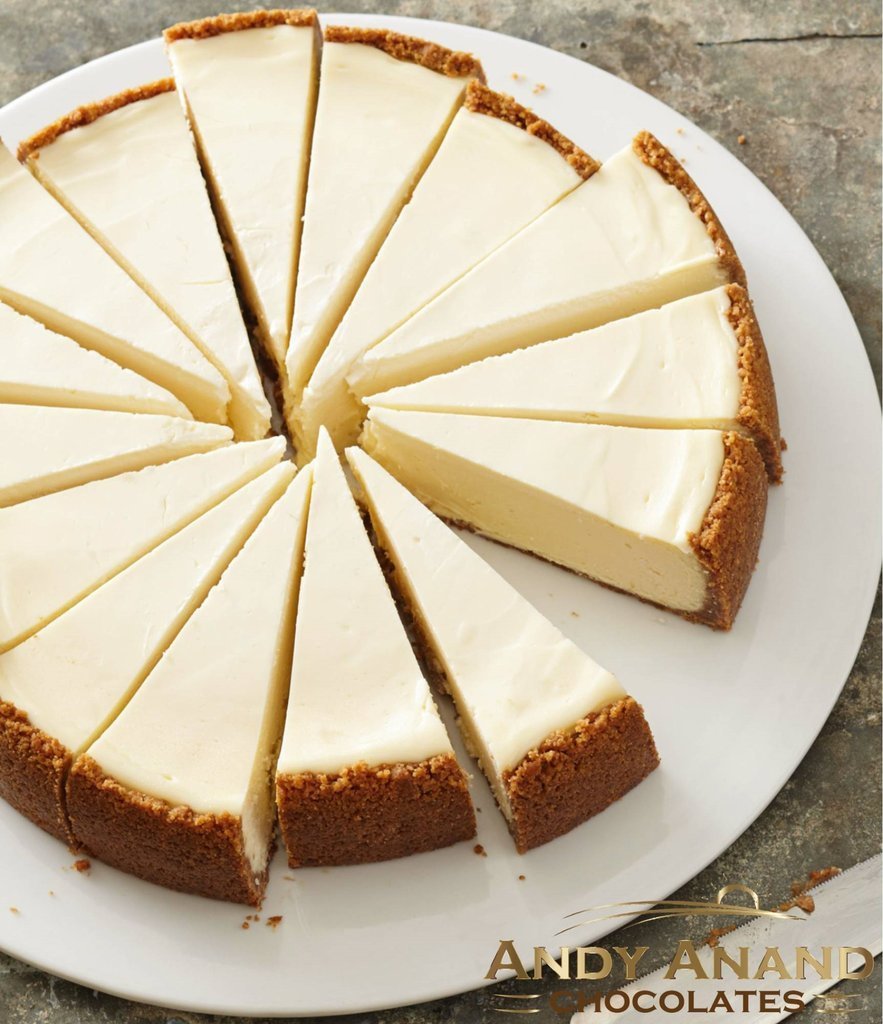 Andy Anand's Sugar Free New York Cheesecake 9" - Diabetic-Friendly Delight