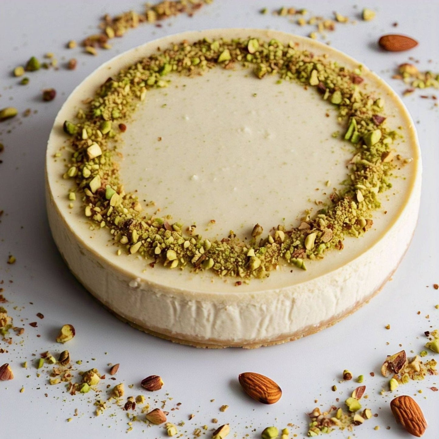 Tarta de Queso de Almendras y Pistachos Sin Azúcar Andy Anand - 2 lbs